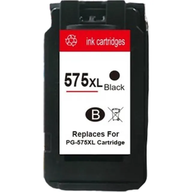 Inktkenners Inktcartridges Geschikt voor Canon PG-575XL Zwart