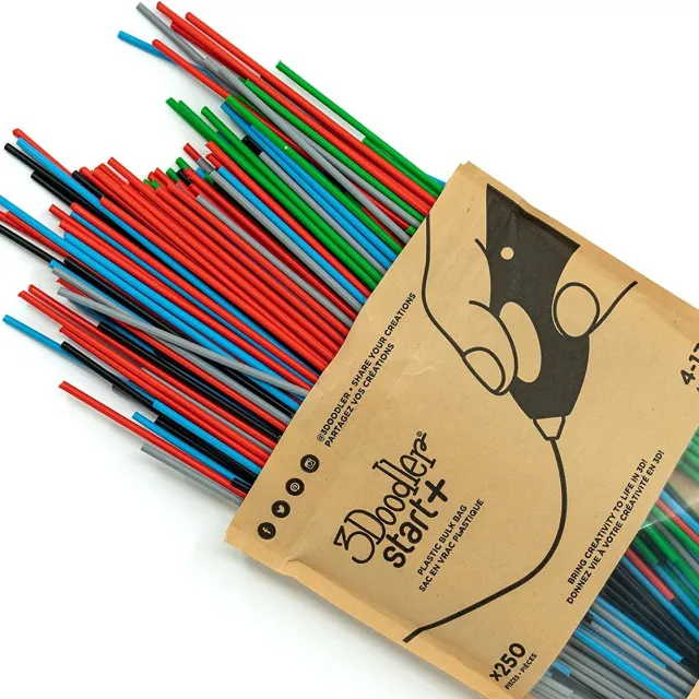 3Doodler Start - 3D Pen navulling - 250 Kleurstaafjes 'Primary Pow!' Meerkleurig