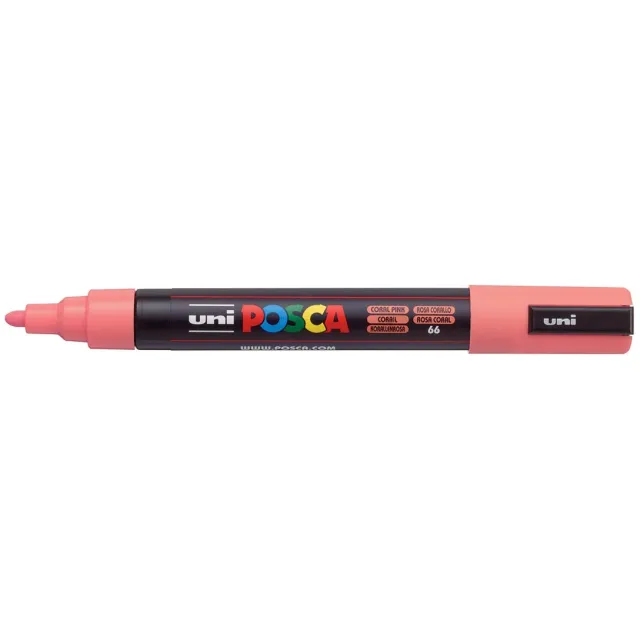 Posca Uni POSCA paintmarker PC-5M, 1,8 - 2,5 mm, koraalrood