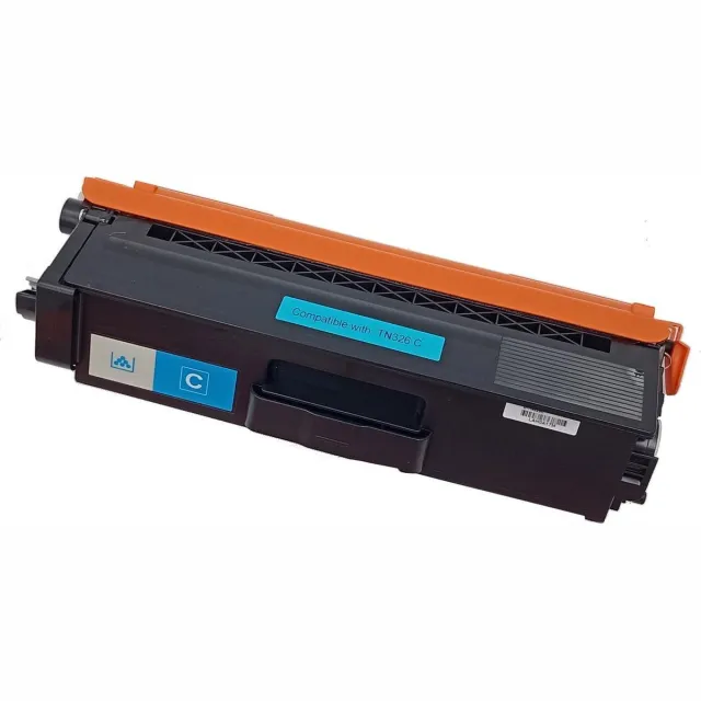 KATRIZ huismerk toner TN326 Cyaan| voor Brother DCP L8400 CDN/DCP L8450 CDW/HL L8250 CDN/HL L8350 CDN/HL L8350 CDW/HL L8350 CDWT/MFC L8650 CDW/MFC L8850 CDW