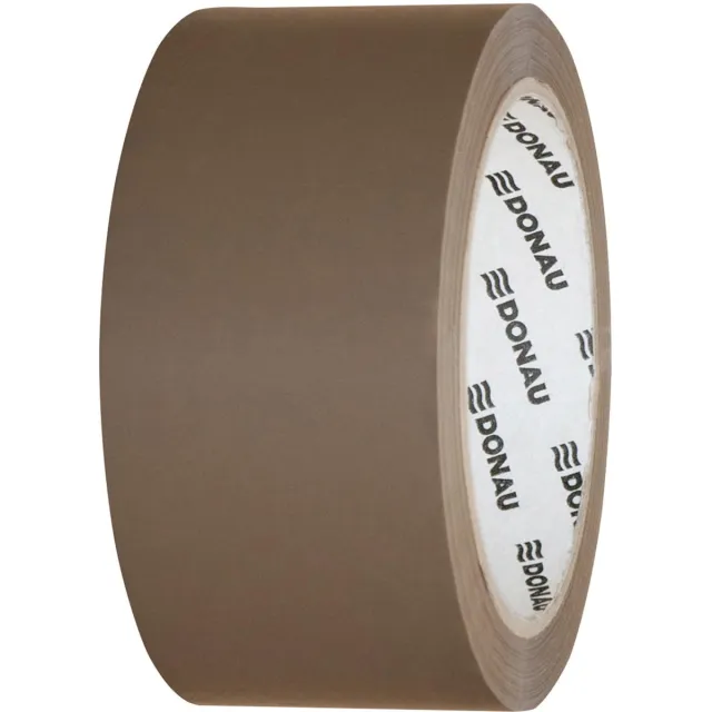 DONAU ECO DONAU verpakkingsplakband Hot-Melt, 50 micron, 48 mm x 66 m, bruin