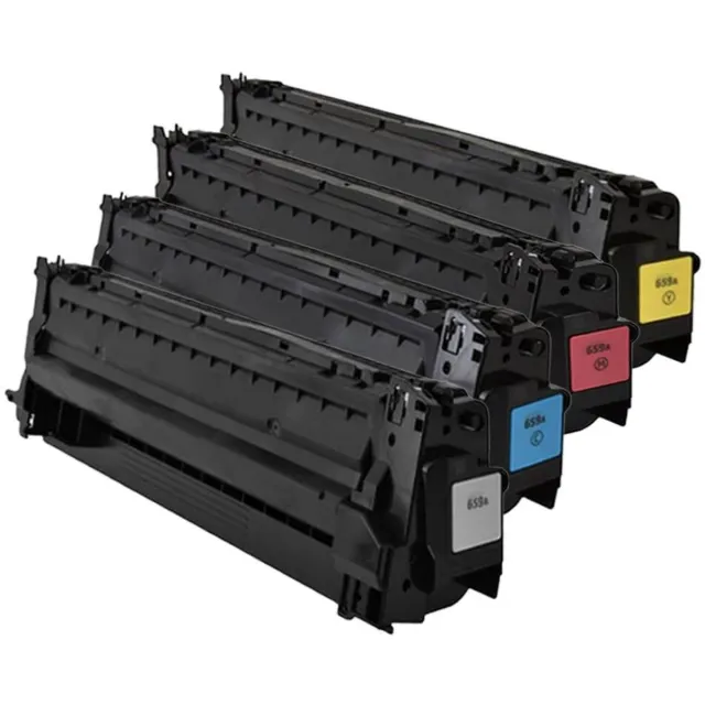 Inktkenners Toner geschikt voor HP 659A | 1x Multipack geschikt voor HP W2010A - W2011A - W2013A - W2012A - Enterprise M856DN - M856X - MFP M776DN - M776Z