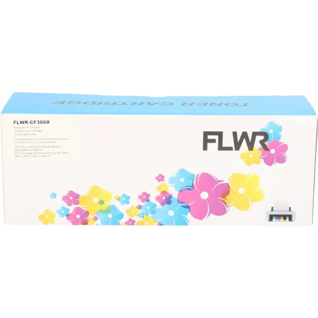 FLWR Toners / HP 508X / zwart / Geschikt voor HP