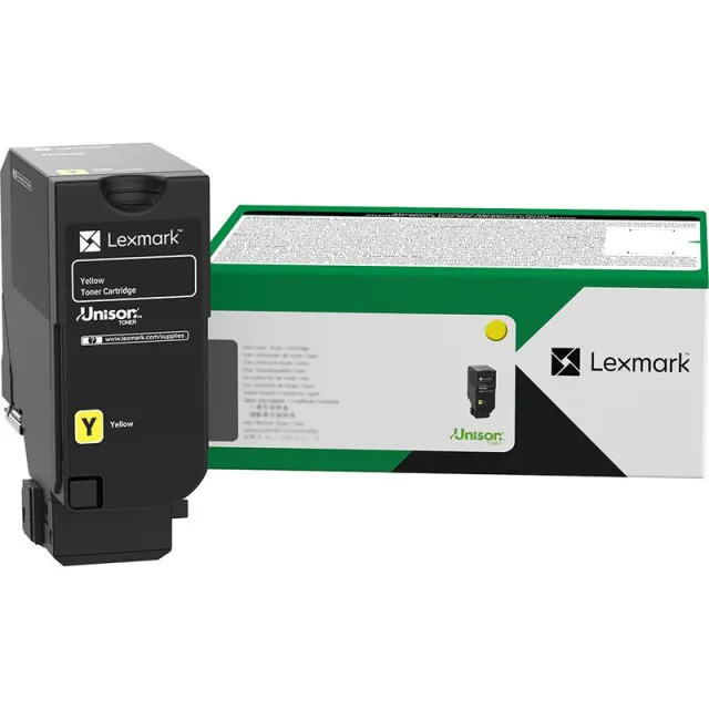 Lexmark 81C2XY0 Toner Geel Extra hoge capaciteit
