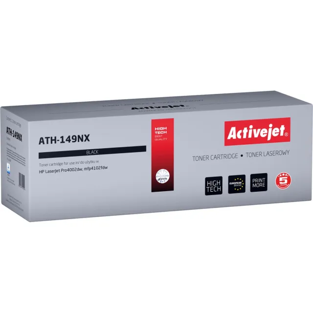 ActiveJet toner ATH-149NX (vervanging HP 149X W1490X; Supreme; 9500 pagina's; zwart)