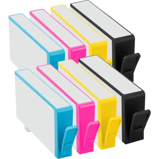 InktDL Huismerk geschikt voor HP 364XL Inktpatronen (8X) - Geschikt voor Deskjet 3070A - 3520 - Photosmart 5510 - 5515 - 5520 - 6510 - 7520 Multipack 8X