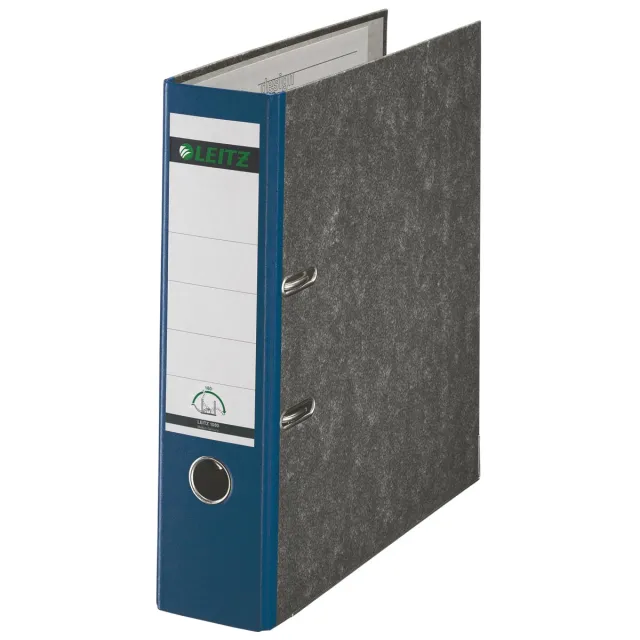 Leitz ordner, ft A4, rug van 8 cm, karton, blauw