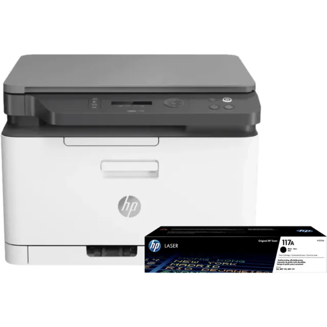Hp Color Laser MFP 178nw + 1 extra zwarte toner