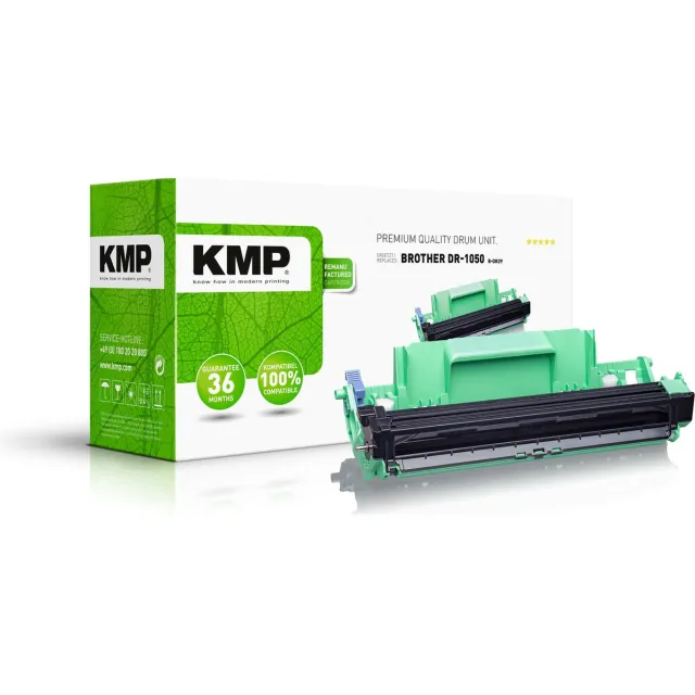 KMP Drum vervangt Brother DR-1050, DR1050 Compatibel Zwart 10000 bladzijden B-DR29 1260,7000 Kleurloos