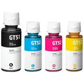 HP Huismerk HP GT51/GT52 Inkt Multipack (zwart + 3 kleuren)