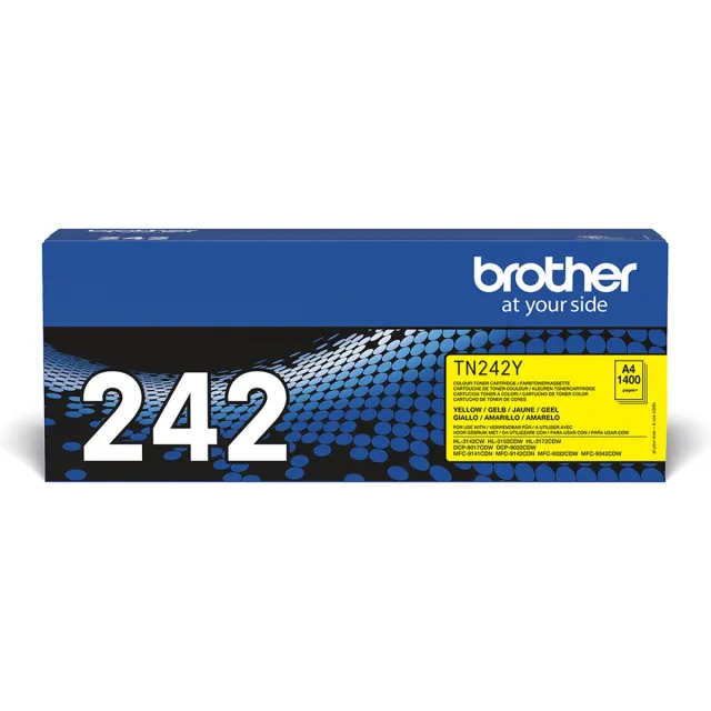 Brother TN-242Y - Tonercartridge / Geel