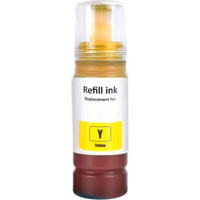 InktDL Huismerk geschikt voor Epson 102 XL Geel Inkt - Geschikt voor EcoTank ET-2750 - ET-2851 - ET-3700 - ET-3750 - ET-3850 - ET-4750 - ET-4850 - ET-4856