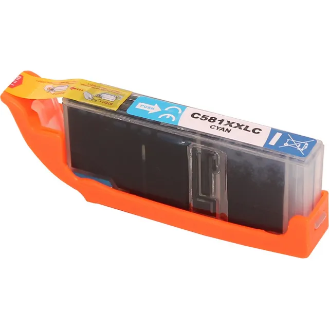 Colori huismerk inkt cartridge geschikt voor Canon 581XXL C CLI-581 cyan Pixma TR-7500 TR-7520 TR-7550 TR-8500 TR-8520 TR-8550 TS-705 TS-6100 TS-6150 TS-6200 TS-6220 TS-6240 TS-6251 TS-6300 TS-6351 TS9550