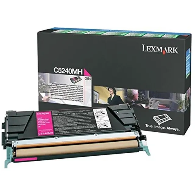 Lexmark Toner 00C5240MH HC rood magenta