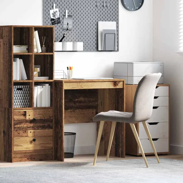vidaXL Bureau Oudhout 70 x 50 x 76 cm bruin, foto 2