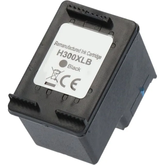 InktDL Huismerk geschikt voor HP 300XL Inktcartridge Zwart - Geschikt voor Deskjet D1660 - D5560 - F2480 - Envy 114 - 120 - Photosmart C4680 - C4780 - CC641EE