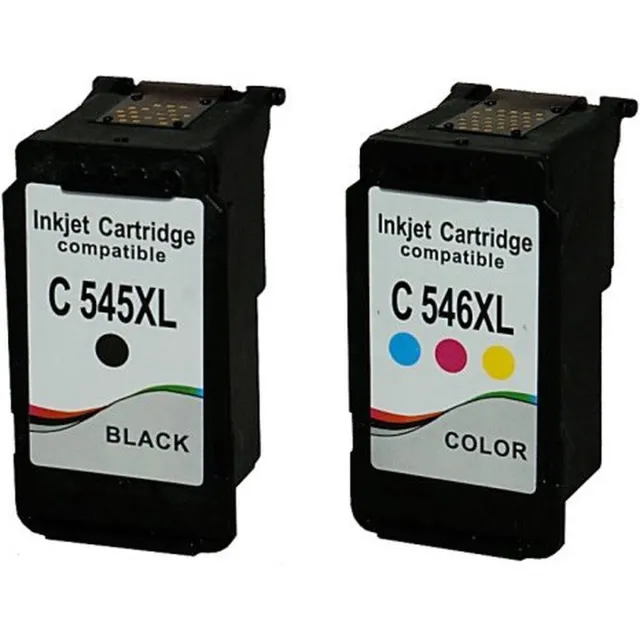 Pixeljet Huismerk Canon PG-545/CL-546 - Inktcartridge - Multipack - Zwart / Kleur zwart multicolor