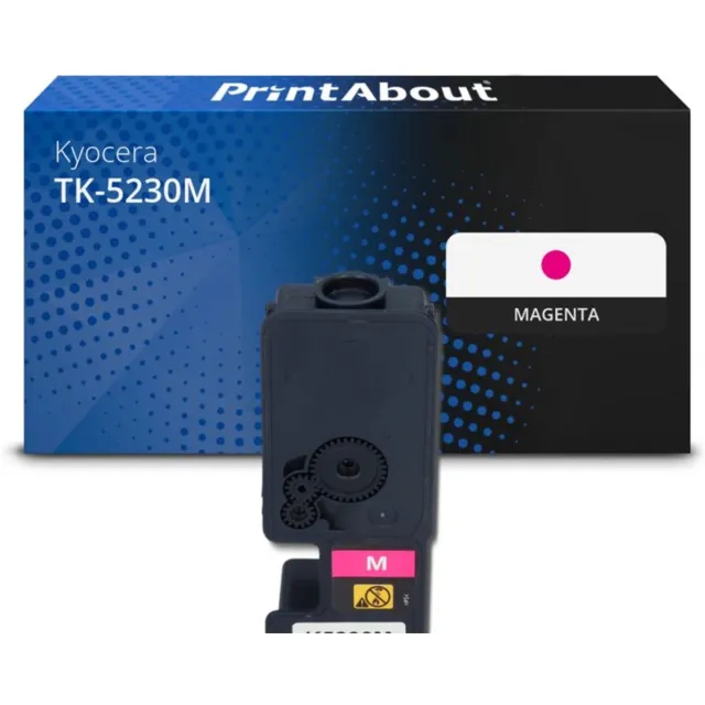 PrintAbout Huismerk Kyocera TK-5230M Toner Magenta