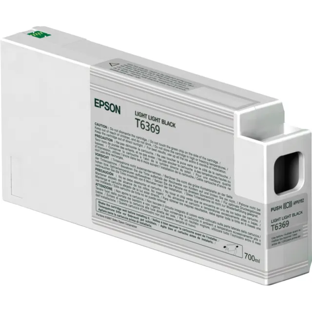 Epson T6369 - Inktcartridge / Licht Zwart