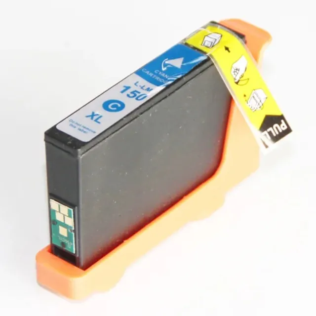 Inktkenners Inktcartridge geschikt voor Lexmark 150 XL | 1x Cyaan geschikt voor Pro 715 - 915 & Lexmark S315 - 145 - 515