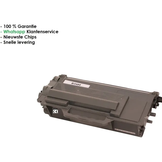 inkmaster XL toner cartridge voor Brother TN-3480 | TN 3430 Geschikt voor Brother DCP-L5500DN, L5600DN, L5650DN, Hl-L5000D, L5100DN, L5200, L6200, L6250DW, L6300DW, L6400, MFC-L5850DW, L5800DW, L5700DW, L5900DW, L6700DW, L6750DW, 6800DW, L6900DW Zwart