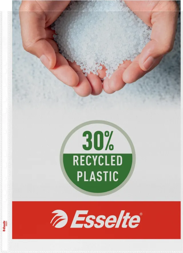 Esselte standaard showtas, PP, A3, gemaakt van 30% pre-consumer gerecycleerd plastic