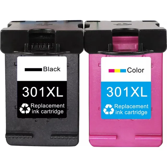 Inktkenners Inktcartridges Multipack Geschikt voor HP 301 / 301XL Zwart (16ml)