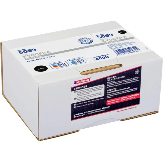 Edding Toner vervangt Kyocera TK-5240K Compatibel Zwart 4000 bladzijden EDD-5059 18-5059
