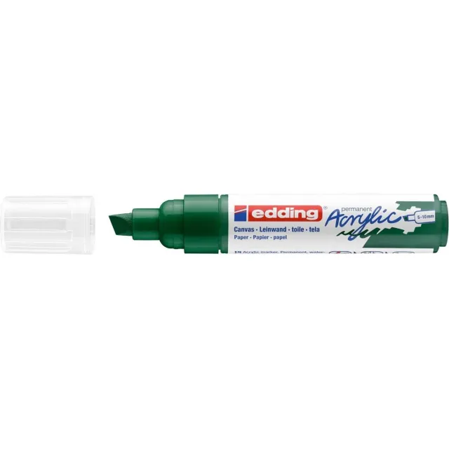 Edding 5000 acrylmarker breed - 904 mosgroen