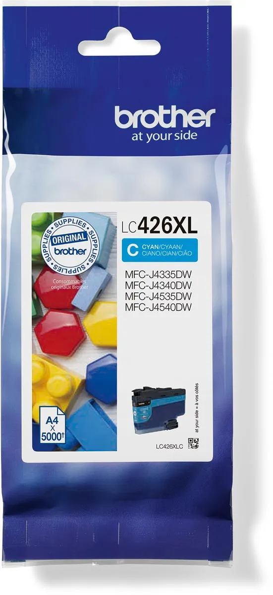 Brother LC-426XL inktcartridge cyaan, foto 2