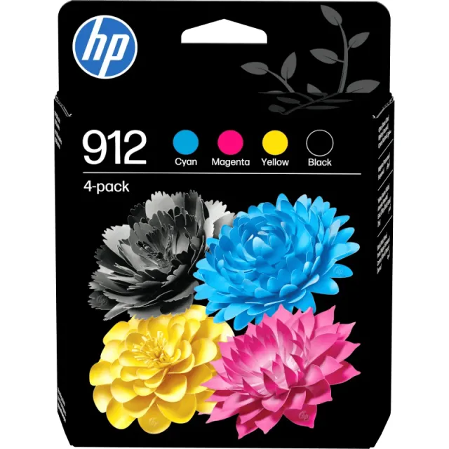 HP 912 Cartridge Combo Pack Zwart