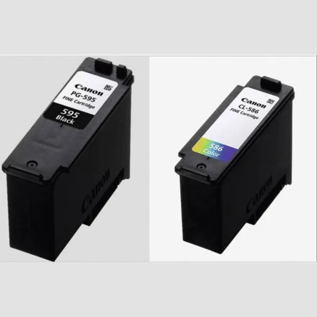 Canon PG595/CL586 PVP inktcartridge 2 stuk(s) Origineel Zwart, Cyaan, Magenta, Geel Zwart;Cyaan;Magenta;Geel