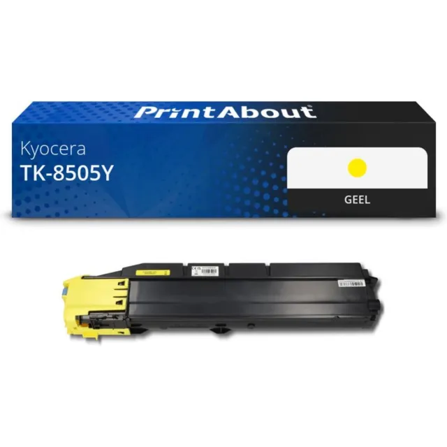 PrintAbout Huismerk Kyocera TK-8505Y Toner Geel