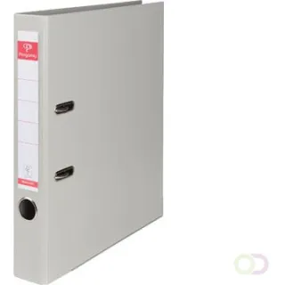 Pergamy Ordner Pergamy A4 50 mm PP grijs
