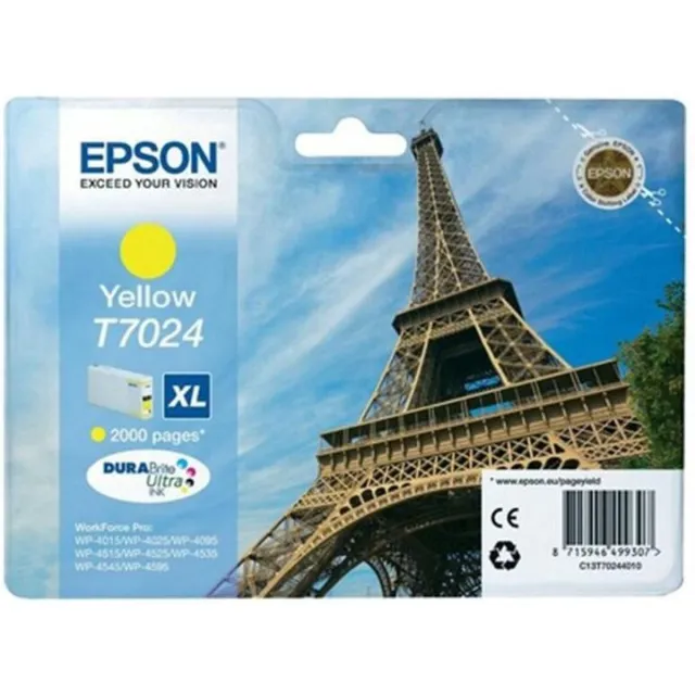 Epson T7024 - Inktcartridge / Geel