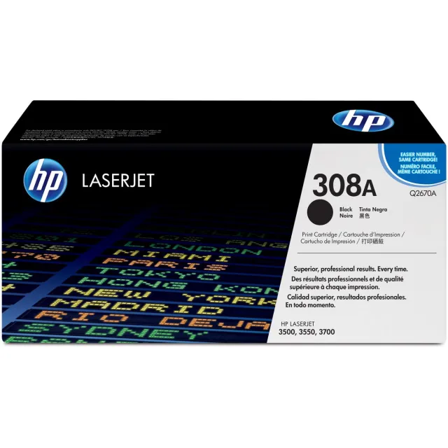HP 308A - Tonercartridge / Zwart
