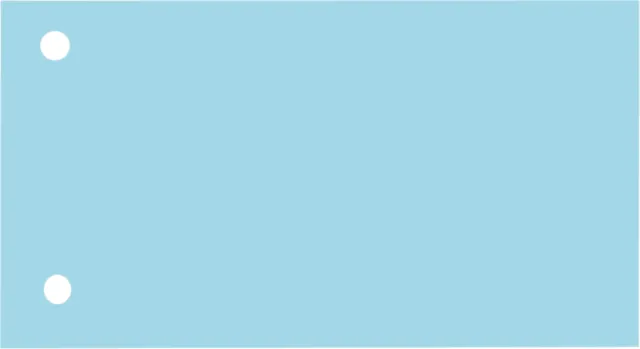 Elba Scheidingsstrook Elba breed 225x120mm 190gr blauw 100 stuks