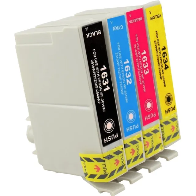 G&G Voordeelset - Vervanger voor Epson 16XL (T1636) Black, Cyan, Magenta, Yellow