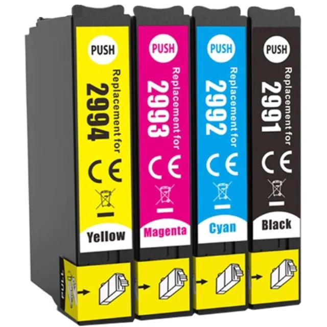 G&G Voordeelset - Vervanger voor Epson 29 Black, Cyan, Magenta, Yellow