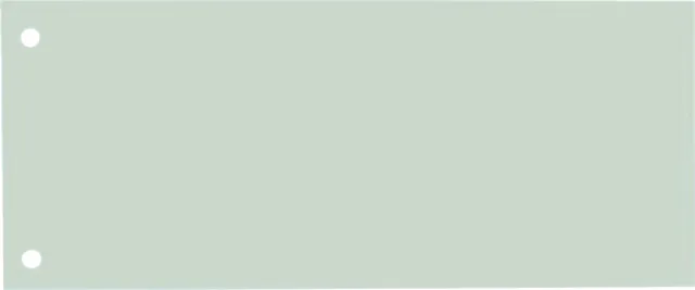 Oxford Scheidingsstrook Oxford smal 240x105mm 190gr groen 100 stuks