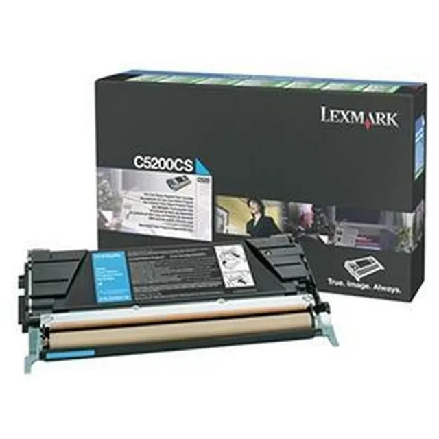 Lexmark Toner Lexmark C5200CS Cyan Cyaan