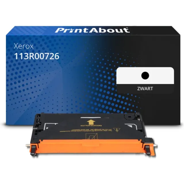 PrintAbout huismerk Toner 113R00726 Zwart Geschikt voor Xerox