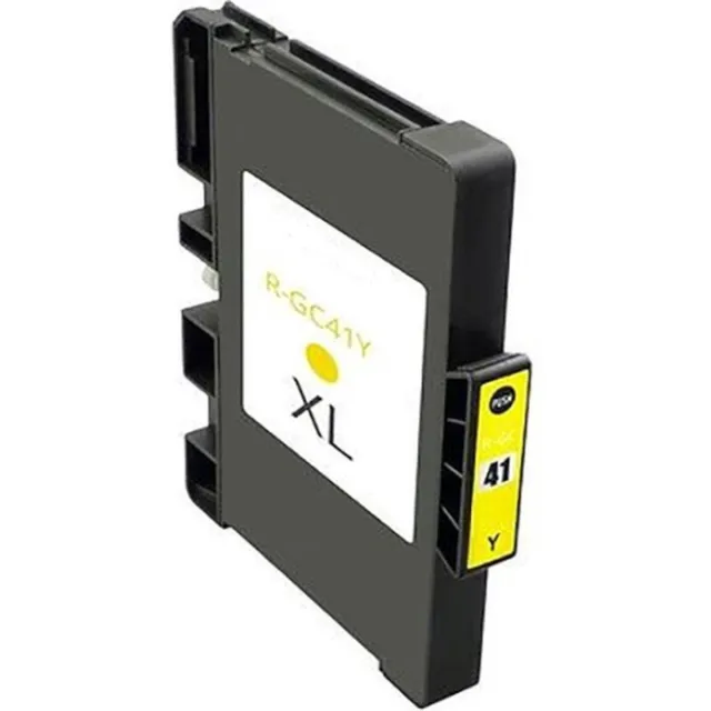 Inktkeuze GC-41 Geel - Huismerk inktcartridge compatible met Ricoh Aficio SG 2100N / Ricoh Aficio SG 3100SNw / Ricoh Aficio SG 3110DN / Ricoh Aficio SG 3110DNw / Ricoh Aficio SG 3110SFNw / Ricoh Aficio SG 3120BSFN / Ricoh Aficio SG 7100DN