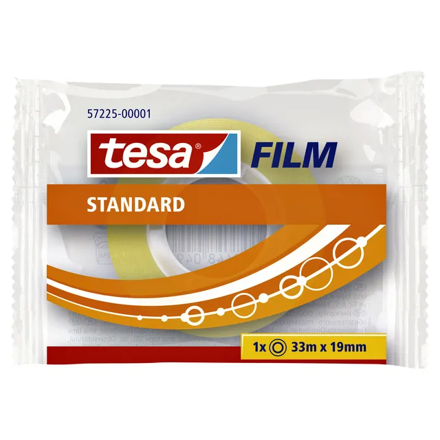 Tesa Plakband tesafilm® Standaard 33mx19mm transparant