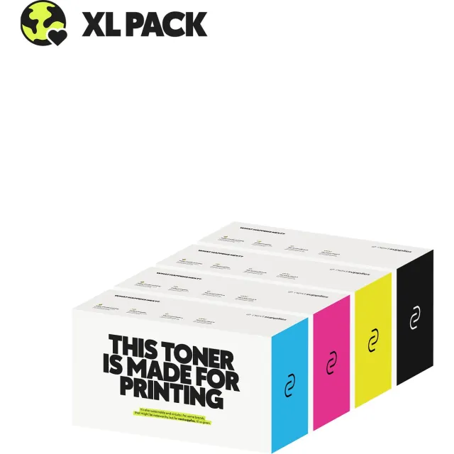 Nextsupplies Multipack Oki C332 (Zwart/Cyaan/Magenta/Geel). Originele toners, circulair. Multipack CMYK