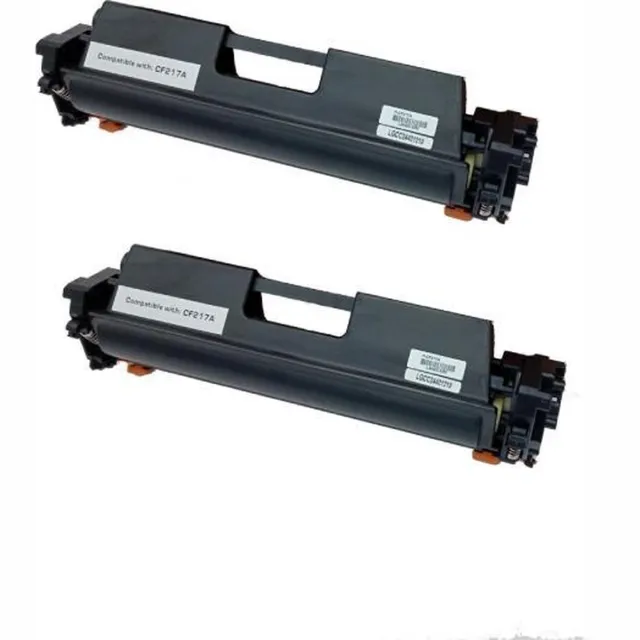 KATRIZ huismerk toner 2x CF217A (HP 17A) Zwart- 2x 1800 Pagina's | Geschikt voor HP LaserJet Pro M102 / M102a / M102w / M130 / M130a / M130fn / M130fw / M130nw