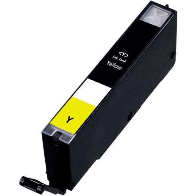 Inktkeuze CLI-571 Geel - Huismerk inktcartridge compatible met Canon PIXMA MG 7750 / Canon PIXMA MG 7751 / Canon PIXMA MG 7752 / Canon PIXMA MG 7753 / Canon Pixma TS 5050 / Canon Pixma TS 5051 / Canon Pixma TS 5053 / Canon Pixma TS 5055