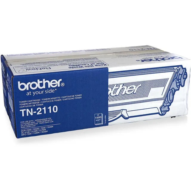 Brother TN-2110 Tonercartridge - Zwart