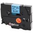 Brother Huismerk Brother TZe-541 Labeltape 18mm Zwart op Blauw