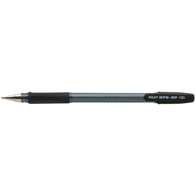 Pilot balpen BPS-GP schrijfbreedte 0,41 mm, zwart 12 stuks